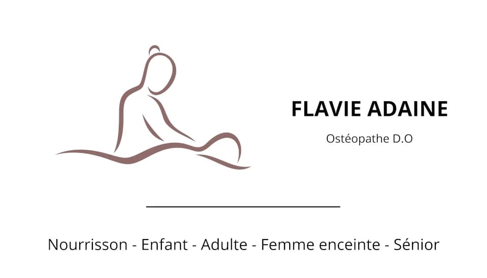 Carte de visite Flavie Adaine